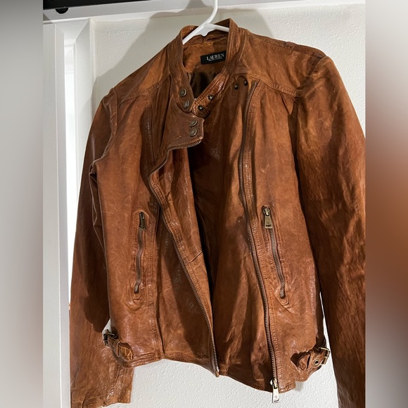 Ralph Lauren leather jacket - Picture 8 of 12